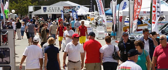 A vast range of marine industry displays reinforced the fact that the Gold Coast International Marine Expo is a showcase of all things aquatic © Emma Milne
